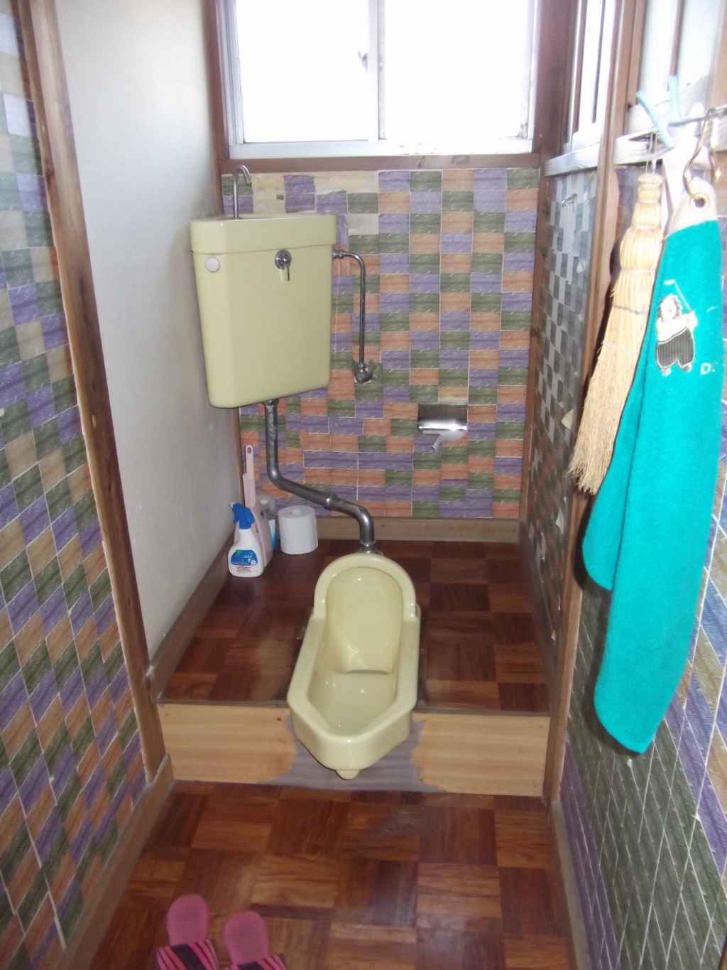 和式トイレから洋式トイレ 手摺付｜リフォーム施工例大百科
